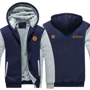 SUN COUNTRY JACKETS FLEECE SWEATSHIRT